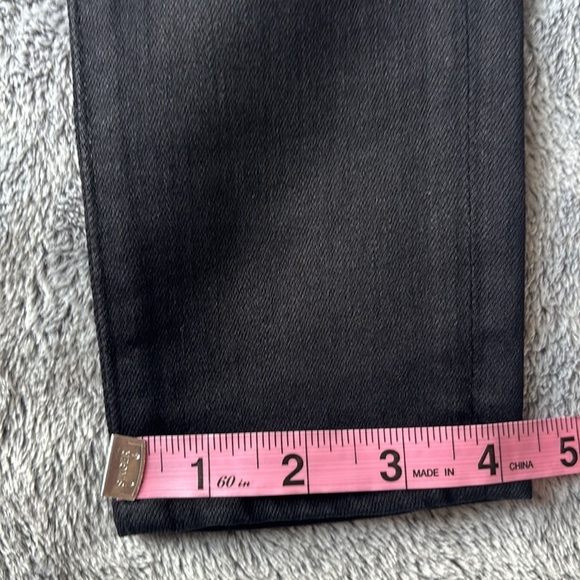 AG The Farrah High Waist Skinny Jeans in Opulent Black Size 23 NWT - Picture 8 of 8